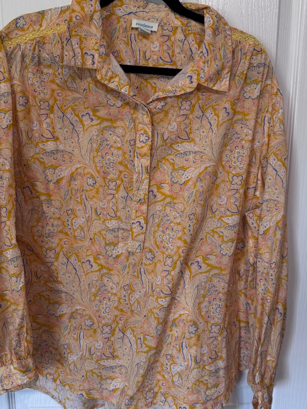Sundance Women’s Cotton Tunic Top, Size XXL